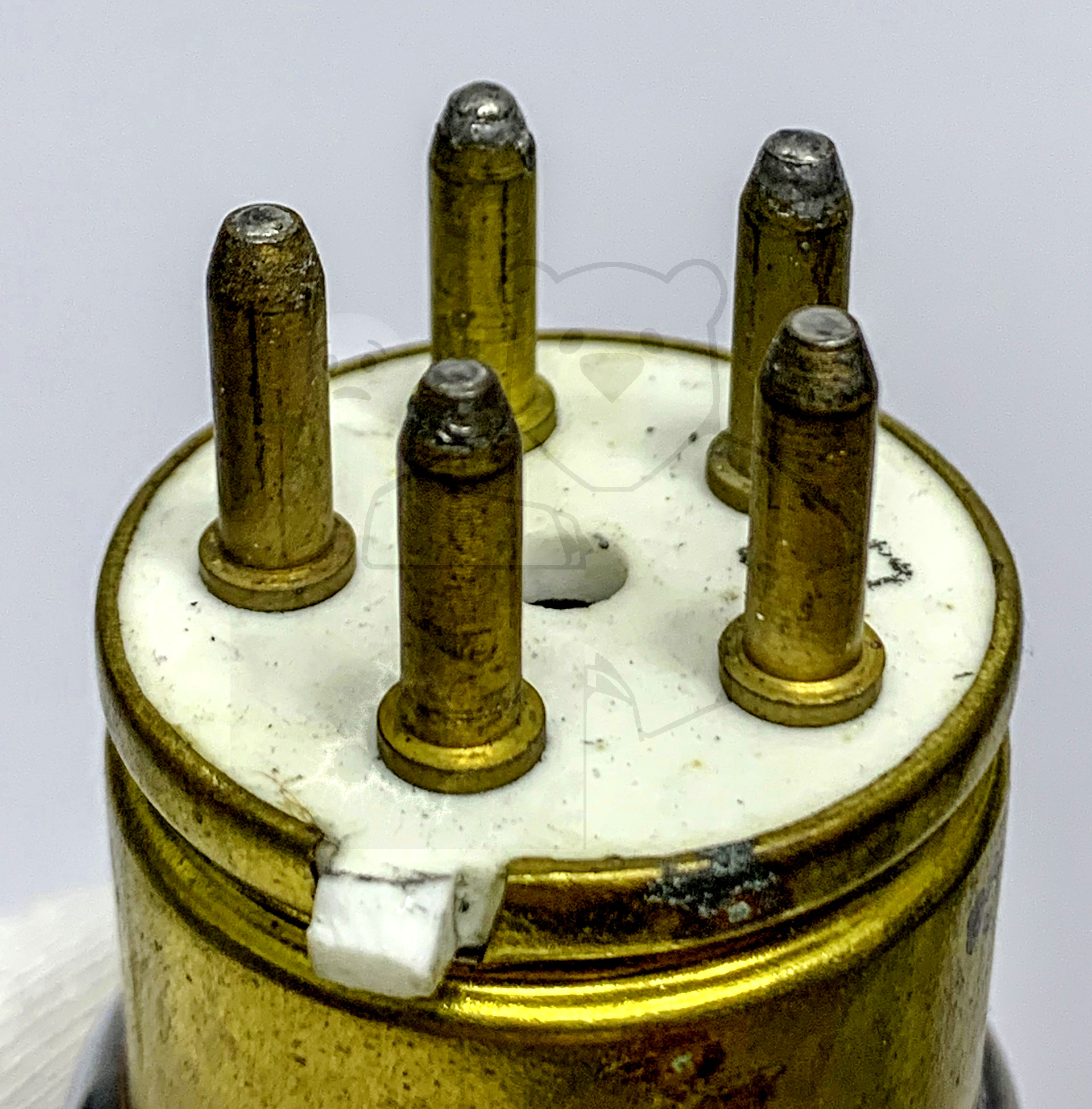 Röhren mit: Poströhre, 5pol.